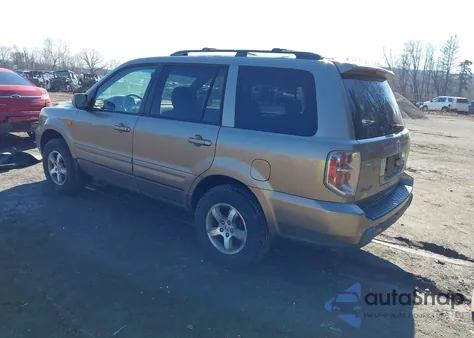 2008 Honda Pilot Ex-L from USA, damaged, VIN 5FNYF18708B026281